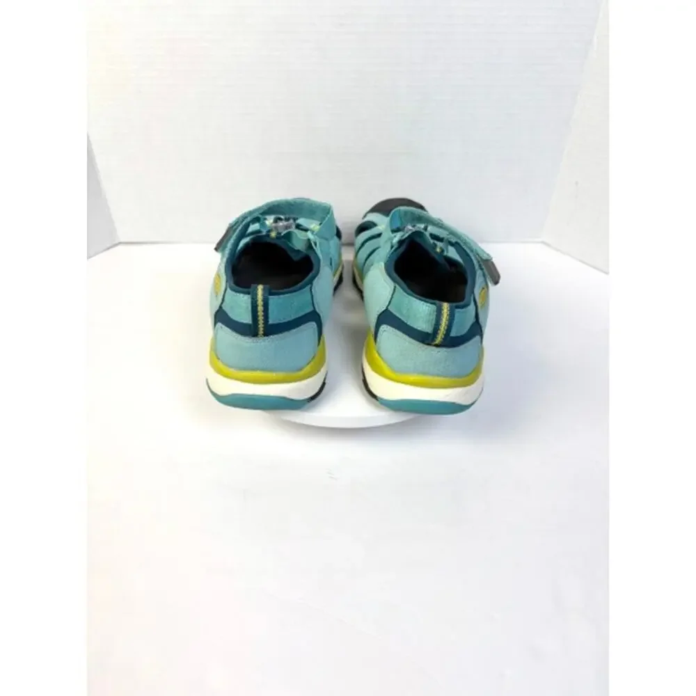 KEEN Newport H2 Sandals Women's Sz 6 Aqua Blue Waterproof‎ Bungee Outdoor Hiking